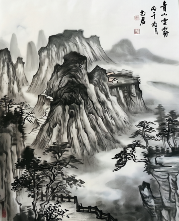 1783385212868209.png 国画《青山云雾》(作者:李书君).png